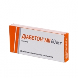 ДИАБЕТОН МR 60МГ