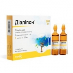 Диалипон раствор для инъекций 3%
