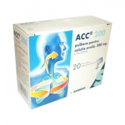 АЦЦ-200мг горячий напиток-порошок для орального