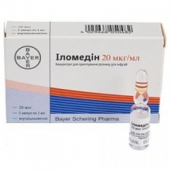 Иломедин концентрат для приготовления раствора для инфузий 20мкг мл