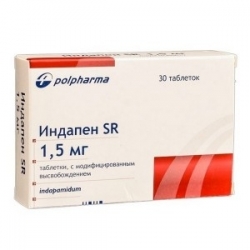 Индапен SR с модифицированным высвобождением